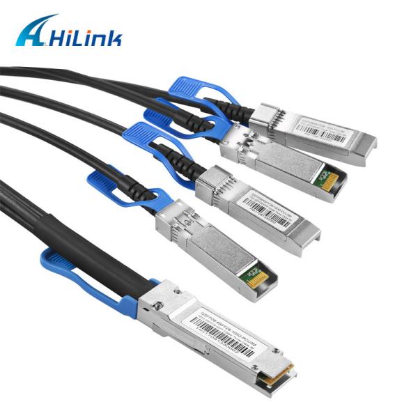 QSFP28 Direct Attach Copper Cable 100G QSFP28 4 SFP28 3M 10ft