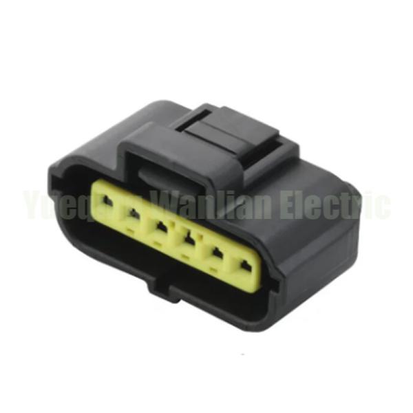 6 Pin 184060-1 Conector de sensores MAF femenino enchufe de bomba de gasolina para automóvil