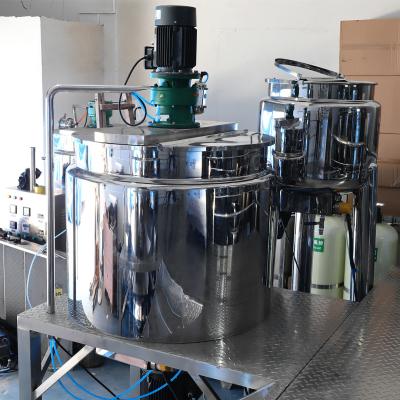 équipement de mélange de émulsification d'homogénéisation de homogénisateur de réservoir de haut mélangeur de cisaillement de mélangeur du savon 500L liquide