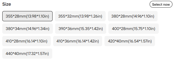 400mm 410mm 420mm 440mm Carbon Ceramic Brake Rotor Disc For Porsche 992 GT3 Rs 996 Panamera 970 Carbon Ceramic Composite Material Brake Rotor Disc for 18 Inch and Larger Rim 355mm Disc