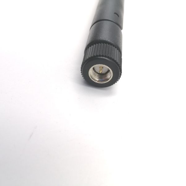 SMA male 2.4G 2400-2500M Bluetooth antenna Wi-Fi router antenna omnidirectional unmanned aerial vehicle remote control folding rubber tube antenna 13x196mm