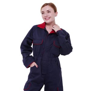 Unisex Heavy Duty Overalls / Work Clothes Coveralls With Brass YKK Zipper