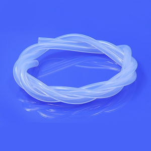 O OEM de borracha da tubulação do látex flexível de Clear Black pede a tubulação médica dos tamanhos do costume