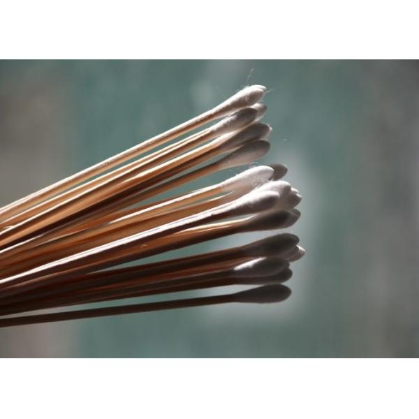 Bamboo Ear Cleaning CE 50pcs Wooden Cotton Swabs