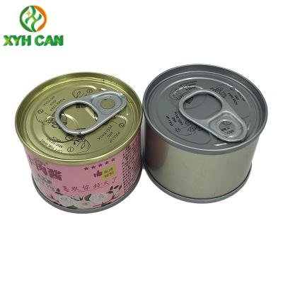 O alimento Tin Cans do metal para 60g 100g melhora o molho Mini Custom Size para o restaurante