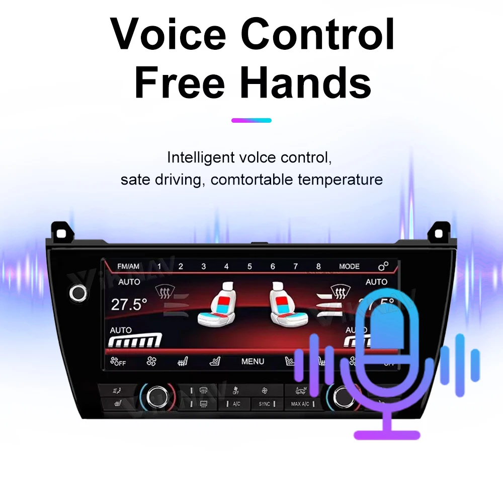 BMW 5 серии Автомобиль Планшет управления переменным током Мультимедийный проигрыватель F10 F11 F07 F18 M5 2011-2017