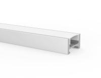Voie en aluminium pour le profil magnétique de l'éclairage de bande Led LED pour le centre commercial d'achats à domicile de bureau