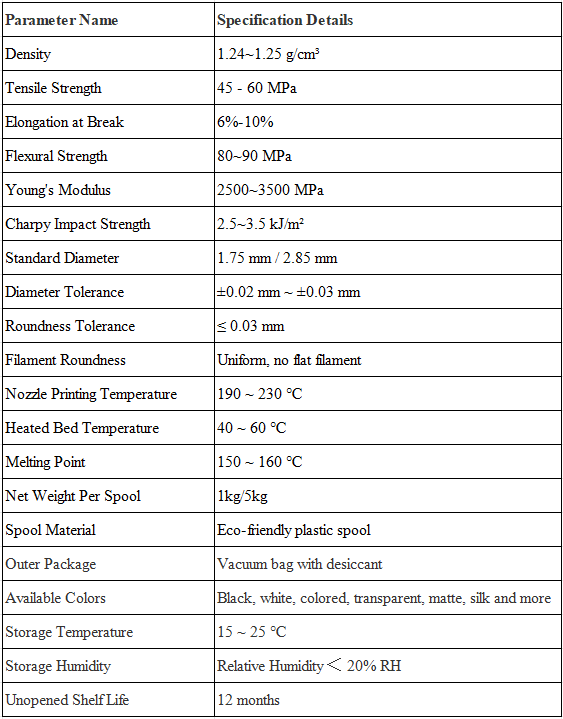 Uniform Diameter PLA 3D Printer Filament 1.75mm 1kg Spool Smooth Printing Material for FDM Machines