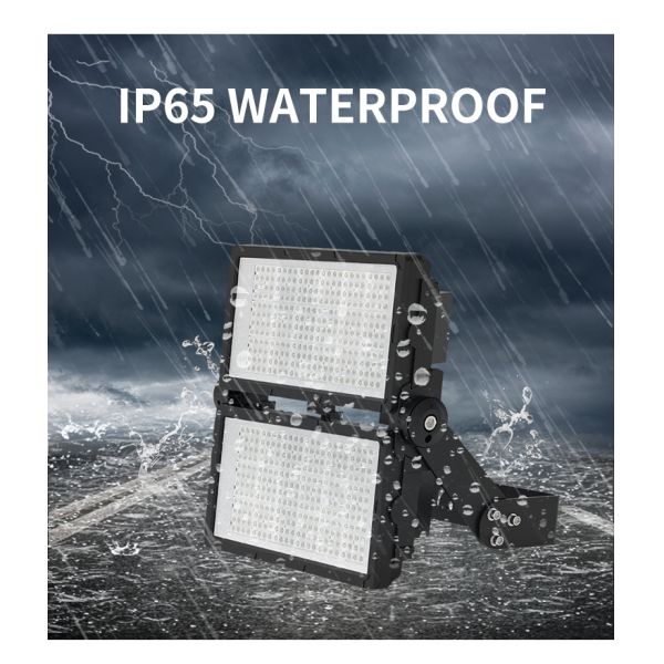 KCD High Efficiency IP66 Waterproof Remote Control LED Flood Light for Outdoor and Stadium Use