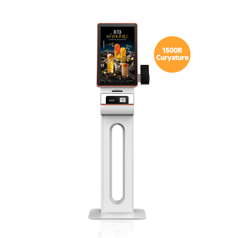 Self Checkin Kiosk with 10-Point Capacitive Touch, 1920X1080 Resolution LCD Display and Cloud-Based CMS for Interactive Self Service