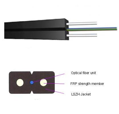 Customized Optical Fiber Network Cable FTTH GPON For Indoor Communication