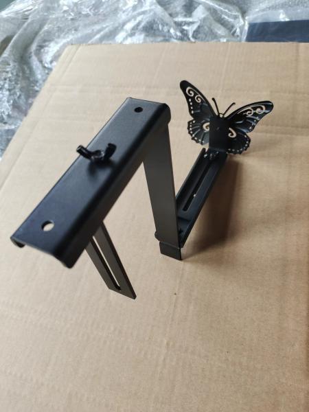 Adjustavel Pendente Janela Floral Pot Stand Brackets para customização caixa de flores pendurado