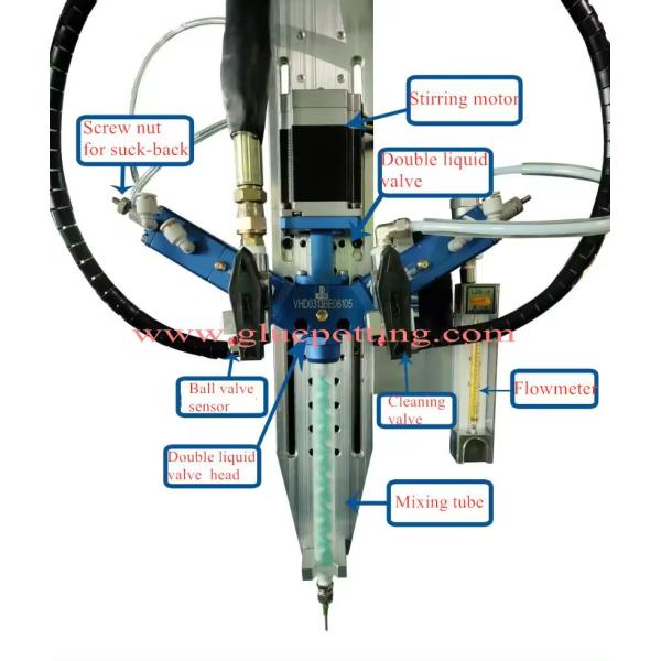 AB Resin Metering Mixing Dispensing Machine Glue Dispensing Robot