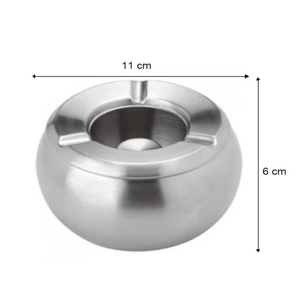 Smoking cigarette smokeless custom logo cheap stainless steel stand metal customize ashtray