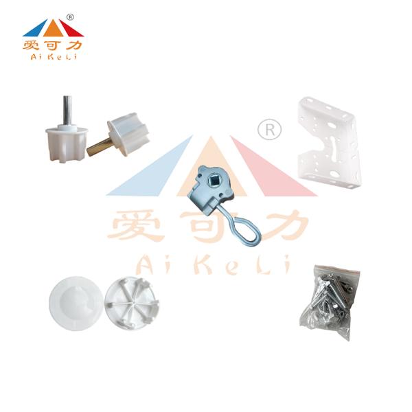 New A08 Type Beveled Aluminum Arm Accessories Screw On Installation Method