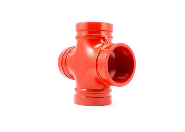 Duplex 2205 Ductile Iron Pipe Fittings Cast Iron Cross For Air Conditioning