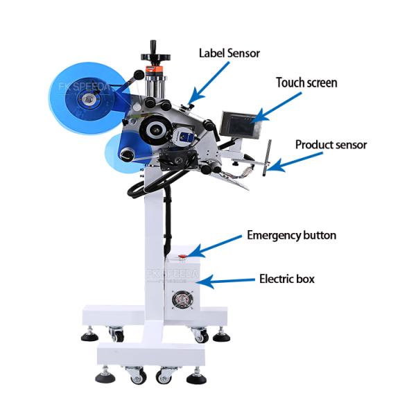 220В/Гц FK835 Высокоскоростная автоматическая плоская поверхность картонная коробка угловой маркировки