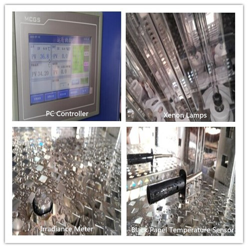 Câmara ambiental acelerada resistência do teste do xênon para o plástico, borracha