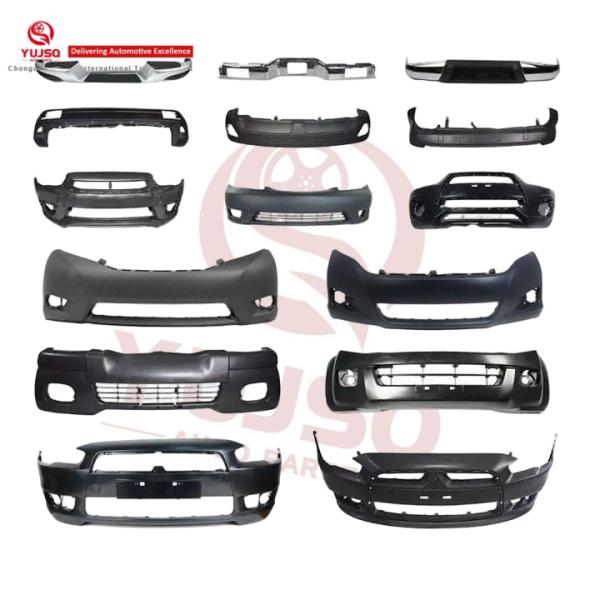 Mitsubishi Pajero Sport 2000-2004 Front Bumper MR325886 Plastic Black
