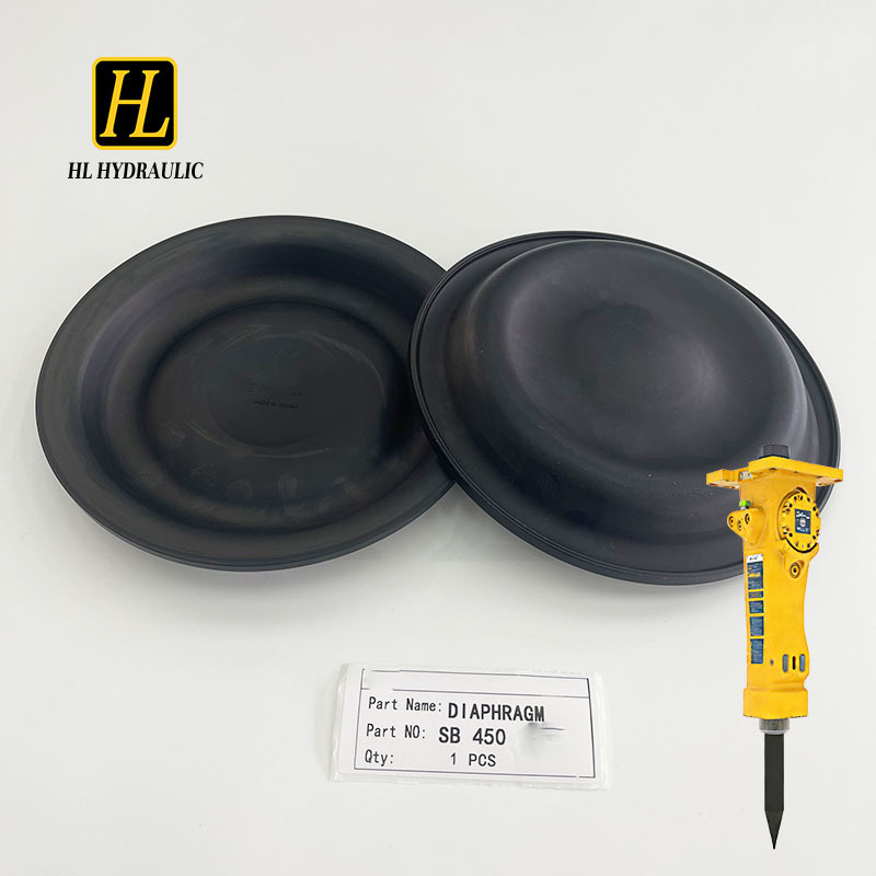 Hydraulic Breaker Hammer Spare Parts SB452 Diaphragm Membrane for Construction Machinery
