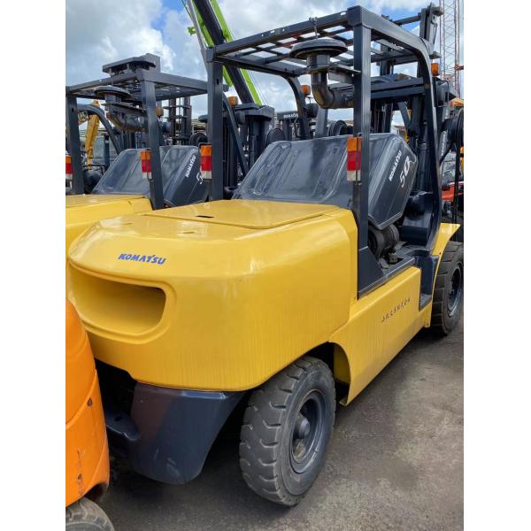 Almost 5Ton KOMATSU FD50 FD35 FD40 FD45 EPA Engine Hydraulic Forklift with 46KW Power