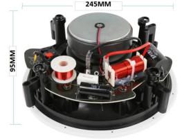 6.5in 8 Ohms PA System Speakers Flush Mount Frameless Ceiling Speakers