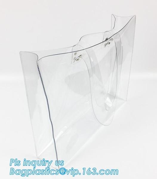 PVC Crossbody Messenger Shoulder Bag Sling Bag, Fashion PVC Transparent Shoulder Bag, PVC Shoulder Bag Travel Gym Tote B