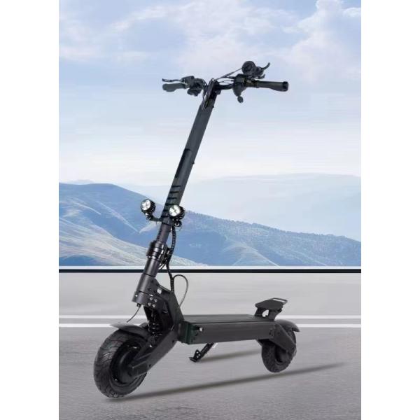 60V 1000W Unilateral Folding Pedal Electric Scooter with Full Shockingproof Frame