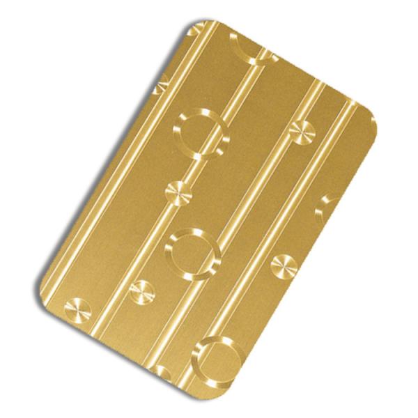 INOX 1219mm Decorative Stainless Steel Sheet Hairline Plate 304 0.8mm Thick 3D Laser