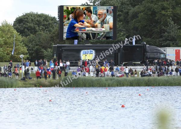 Fixed Installation Mobile Advertising LED Display Screen High Resolution