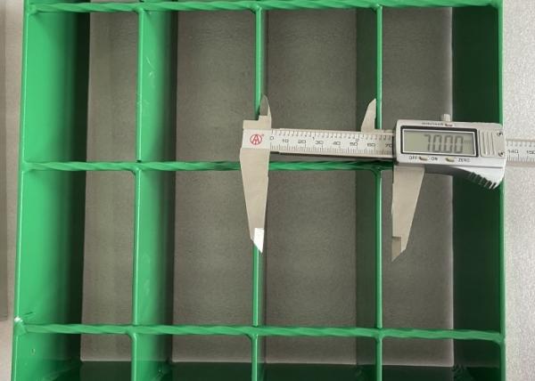 70mm Green Steel Bar Grating for Wall Safety Protection