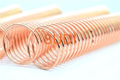 Rose Gold métallique 1 - 1/4 épines contraignantes en métal pour le carnet