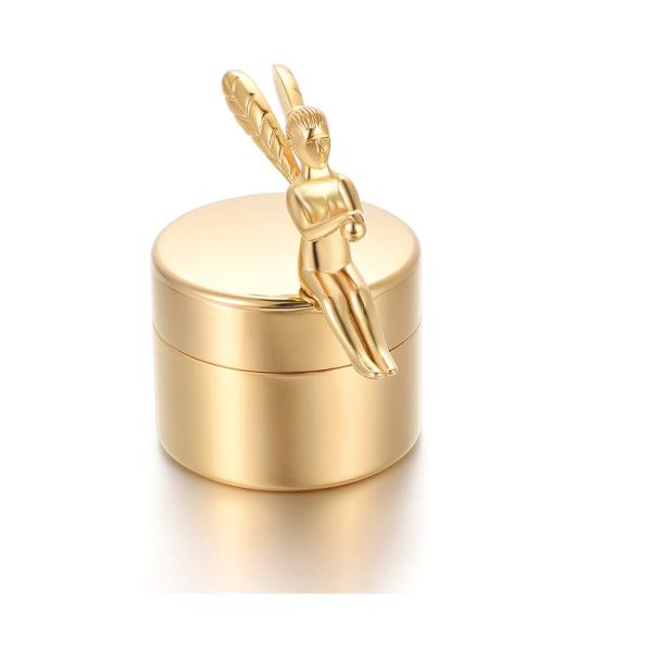 Stainless Steel Angel Cremation Urn Unique Design for Memorial Jewelry Engravable
