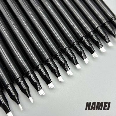 Private label OEM ODM double end Empty plastic custom cosmetic packaging eyebrow oil containers
