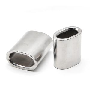 Flat Single Aluminum Sleeve Wire Rope Flat Hole Sleeve