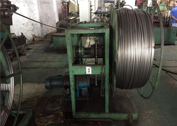 Round Stainless Steel Pipe Coil Max 3500M Length 2B 8k Bright Anneald Surface