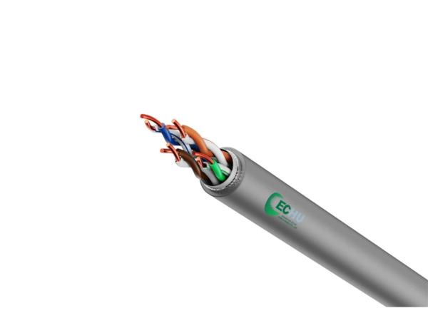 ECHU ETHERNET FD CAT5e Cable, suitable for drag chain applications or frequently moving occasions