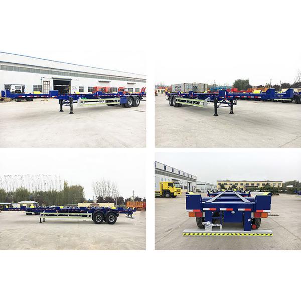 Suspension Container Chassis 40ft 2500mm Chassis Semi Trailer