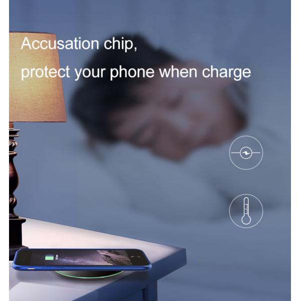 Simple and Fashion Design Wireless Fast Charger, Safe and High Quality Wireless Charger Pad