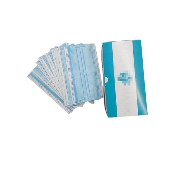 Vertical Folding  Disposable Non Woven Face Mask Health Protective Wide Applied