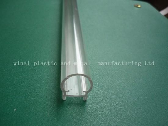 PMMA transparent LED tube for the cabinet lamp,refrigerator light,bus interior ligh
