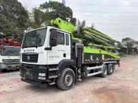 2021 Année Zoomlion 52m Pompe hydraulique Rexroth avec châssis SITRAK Camion monté Camion à pompe au béton d'occasion