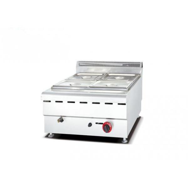 Stainless Steel 6kw 650mm Commercial Kitchen Cooking Equipment