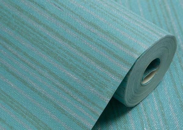 Waterproof Home Decoration Wallpaper , Removable Vinyl Contemporary Wall Coverings