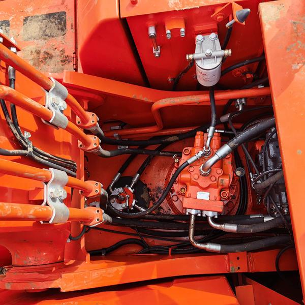 Doosan DH220-9 Used Hydraulic Excavator Middle Size 115kw Rated Power Original Version