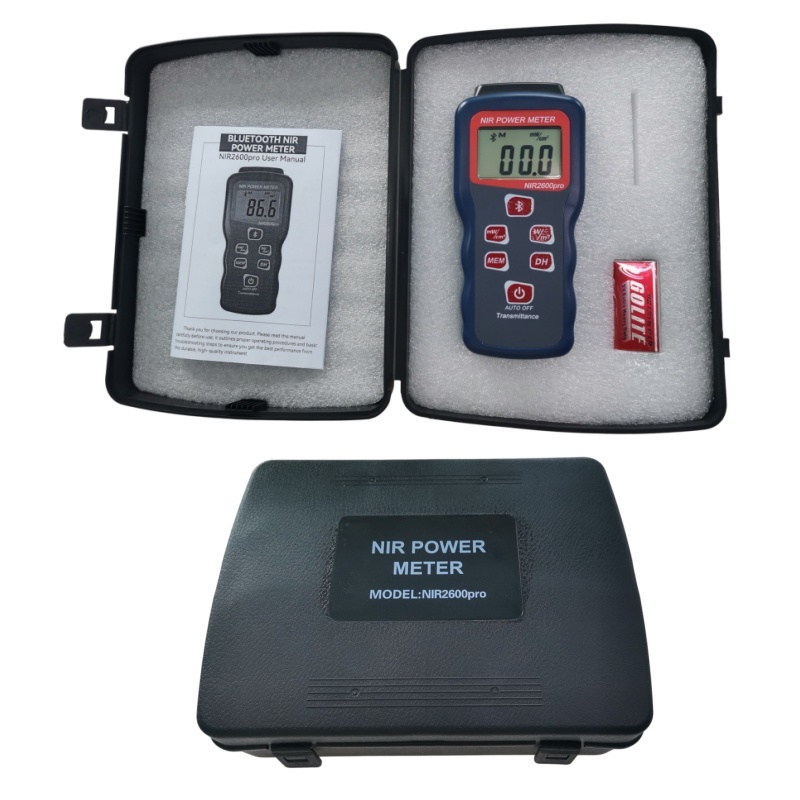 NIR2600pro Bluetooth NIR Power Meter with 900nm-2600nm Wavelength Range and Data Storage Function