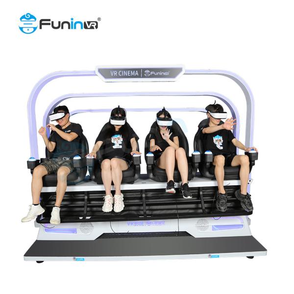 Entertainment 9D Virtual Reality Simulator Single-Platform 1709*3250*2280mm