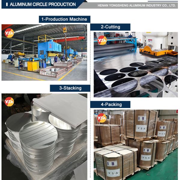Aluminum Discs/Blanks 1050 1060 1100 3003 | For Kitchenware, Lighting Reflectors, Trays & Heat Sinks | Manufacturer Customization