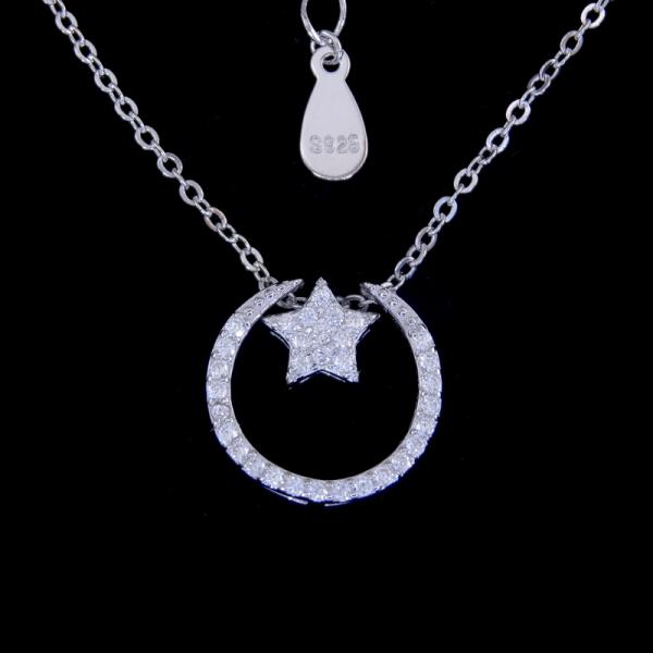 Украшения партии циркона чистой серебряной новой формы кролика дизайна украшений кубические