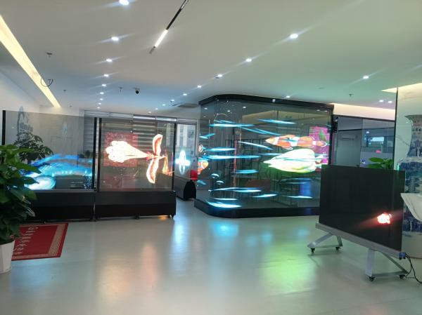 Smart 5V  Lightweight  Easy installation P2.5 Flixible  Holographic Screen 2500CD for Shopping Mall Advertise Wall Display